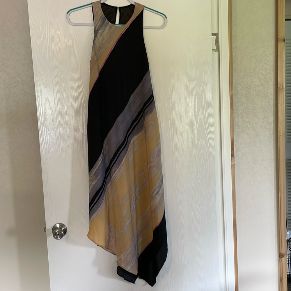 Rachel Roy Sleeveless, Asymmetric Dress Size M. Lined
